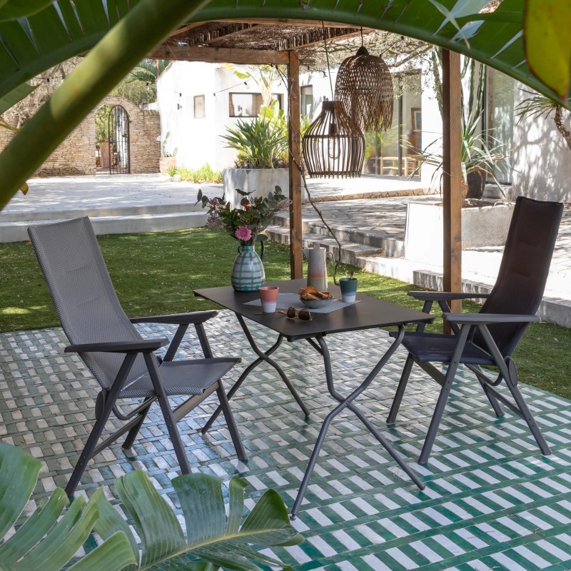 ANYTIME table 110 x 68 cm LaFuma LFM5105 Fusain ANYTIME table 110 x 68 cm LaFuma LFM5105 Fusain