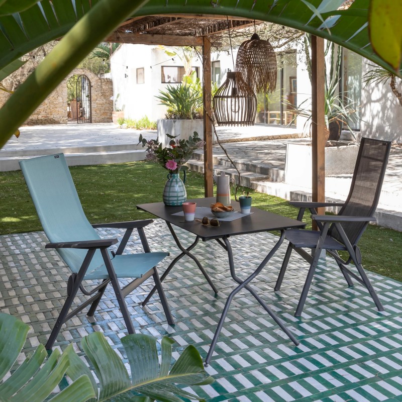 ANYTIME table 110 x 68 cm LaFuma LFM5105 Fusain ANYTIME table 110 x 68 cm LaFuma LFM5105 Fusain