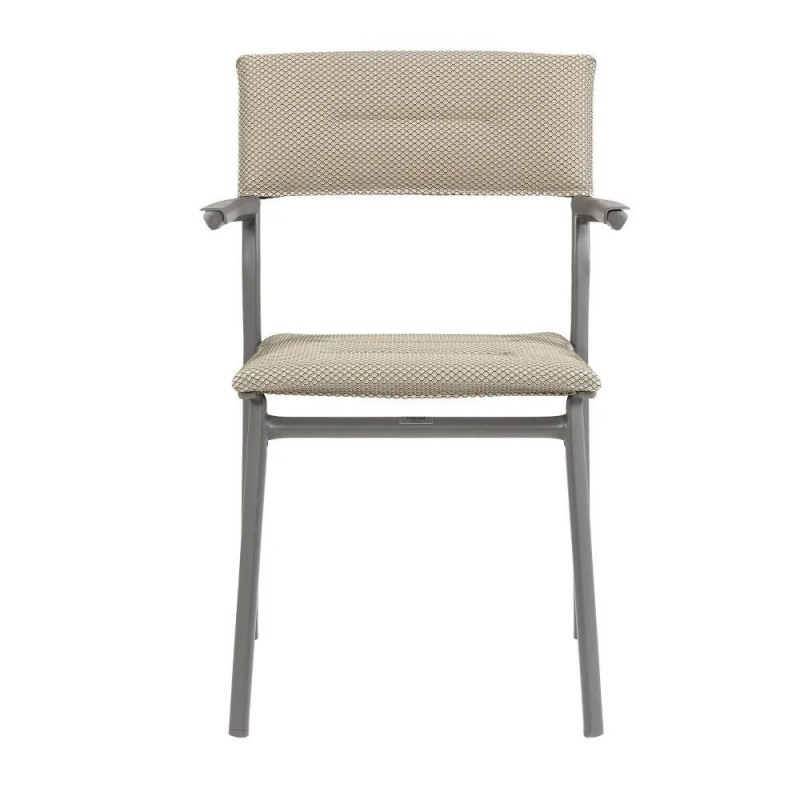 Stackable Chair with Armrests ORON LaFuma LFM5273 Moka Stackable Chair with Armrests ORON LaFuma LFM5273 Moka