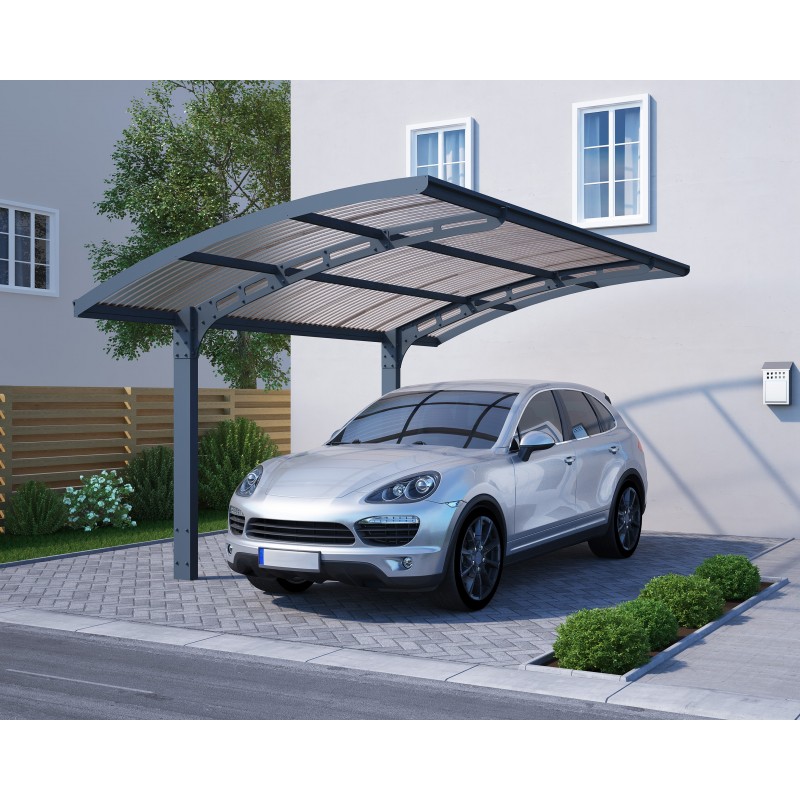 Canopia Arizona Wave Carport in Alluminio 3 X 5 m