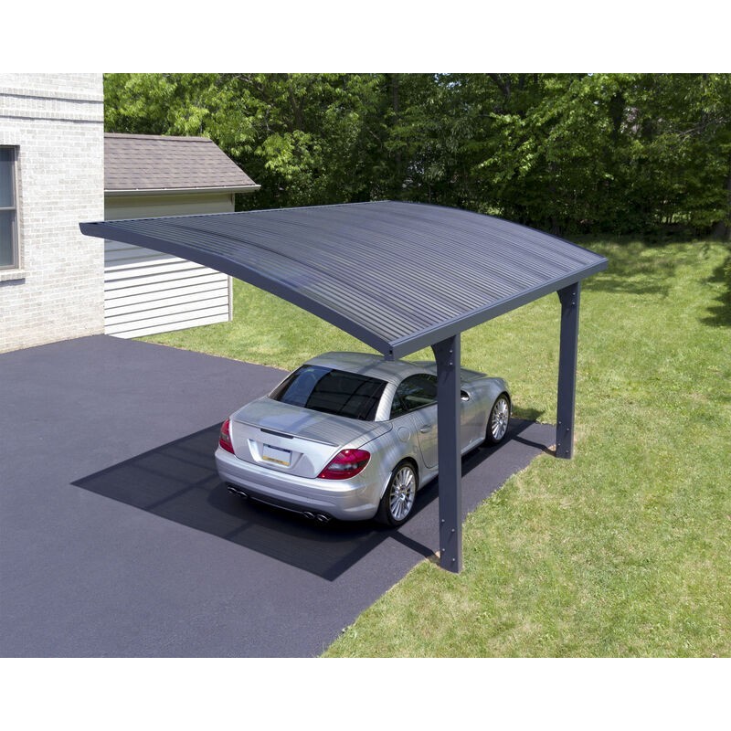 Canopia Arizona Wave Carport in Alluminio 3 X 5 m