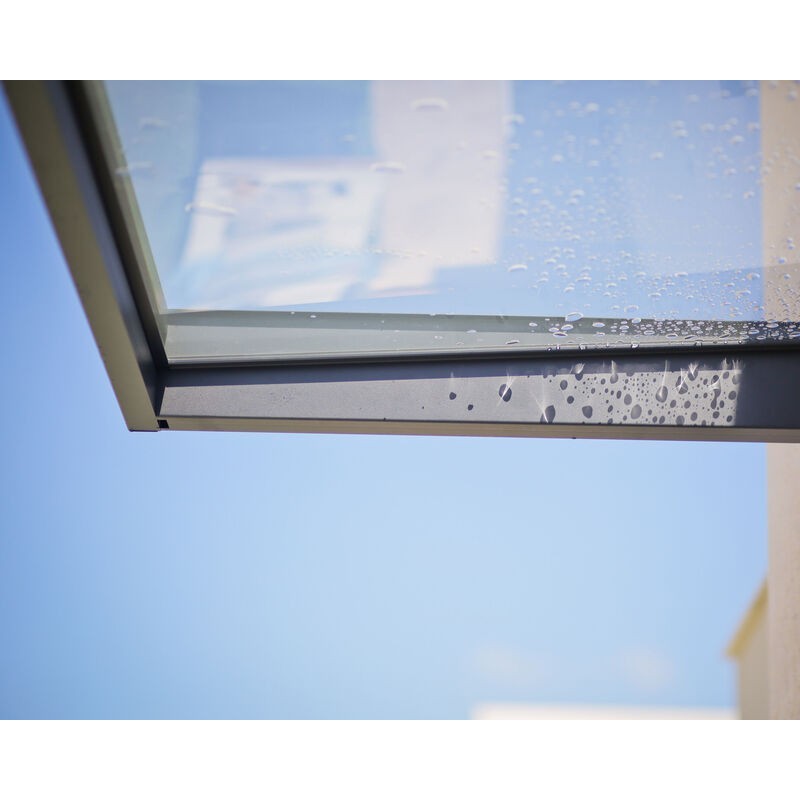 Canopia Sophia Outdoor Shelter 215X95 cm - Grey Structure Transparent Panel Canopia Sophia Outdoor Shelter 215X95 cm - Grey Structure Transparent Panel