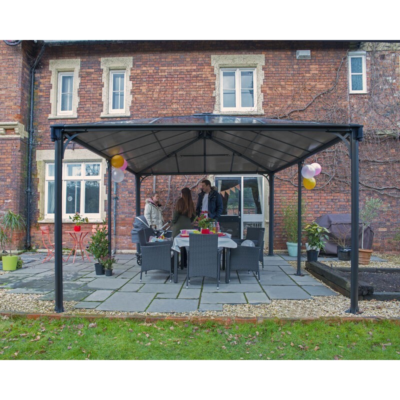 Canopia Martinique Aluminum Gazebo 3.6X5 m Canopia Martinique Aluminum Gazebo 3.6X5 m