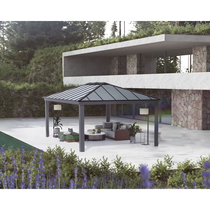 Canopia Dallas Gazebo in Aluminum 4.3X6.1 m Canopia Dallas Gazebo in Aluminum 4.3X6.1 m