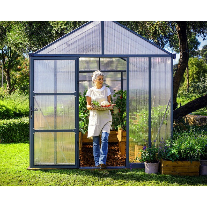 Canopia Glory Garden Greenhouse in Premium Polycarbonate 244X253X268 cm Canopia Glory Garden Greenhouse in Premium Polycarbonate 244X253X268 cm