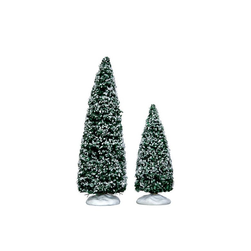 Snowy Juniper Tree Medium & Small Set of 2 Ref. 34665 Snowy Juniper Tree Medium & Small Set of 2 Ref. 34665