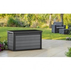 Keter Baule in Resina CORTINA BOX 100 Grafite PRODOTTO CON DIFETTI