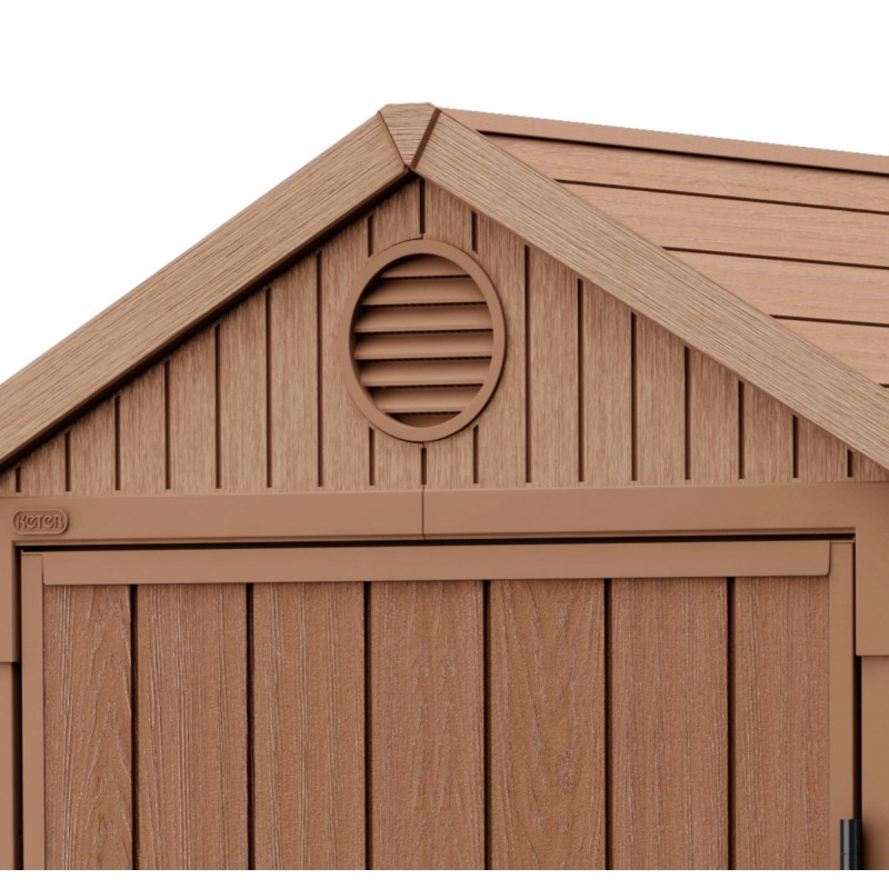 Keter Resin Garden Shed DARWIN 4x4 Wood Keter Resin Garden Shed DARWIN 4x4 Wood