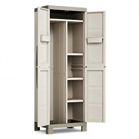 Keter Excellence Outdoor Broom Cabinet - ISTA 6 - 65X45X182H