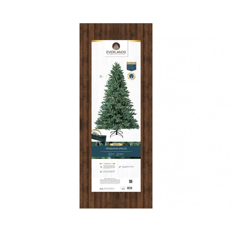 Trondheim Verde/Blue Christmas tree h240Ø150cm PE+PVC Trondheim Verde/Blue Christmas tree h240Ø150cm PE+PVC