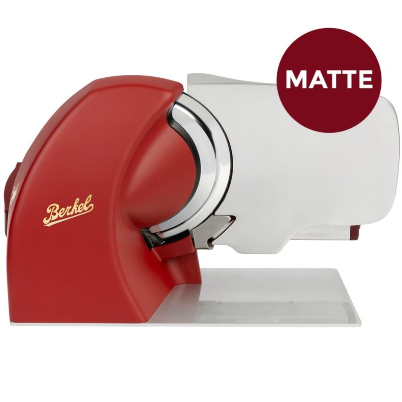 Berkel Home Line 250 Plus Slicer Matte Red colour Berkel Home Line 250 Plus Slicer Matte Red colour
