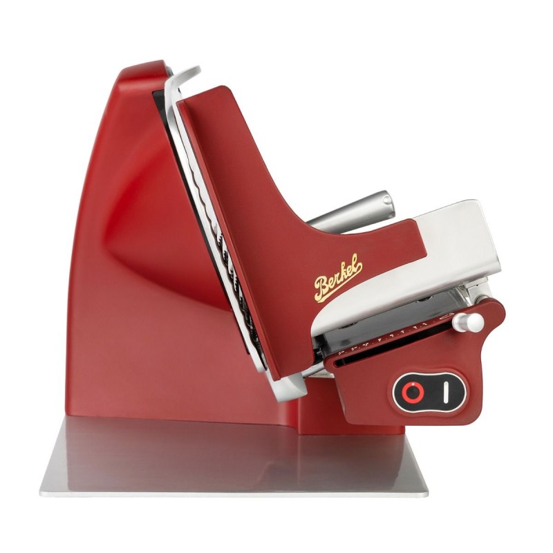 Berkel Home Line 250 Plus Slicer Matte Red colour Berkel Home Line 250 Plus Slicer Matte Red colour