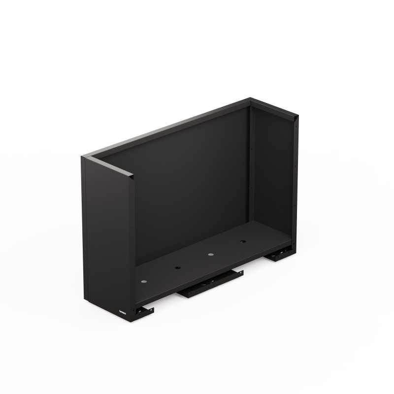 Tall Herstera DECO Planter Divider 40 in Metal Black and Wood 120x40x80 cm Tall Herstera DECO Planter Divider 40 in Metal Black and Wood 120x40x80 cm