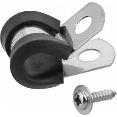 loose P-shaped pipe clamp Ø Stocker 8 mm for Geysers - Single piece