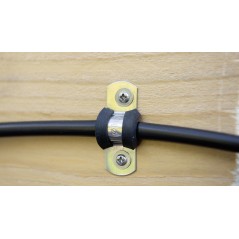 loose U-shaped pipe clamp Ø Stocker 8 mm for Geysers - Single piece