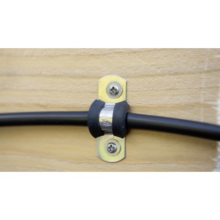 loose U-shaped pipe clamp Ø Stocker 8 mm for Geysers - Single piece