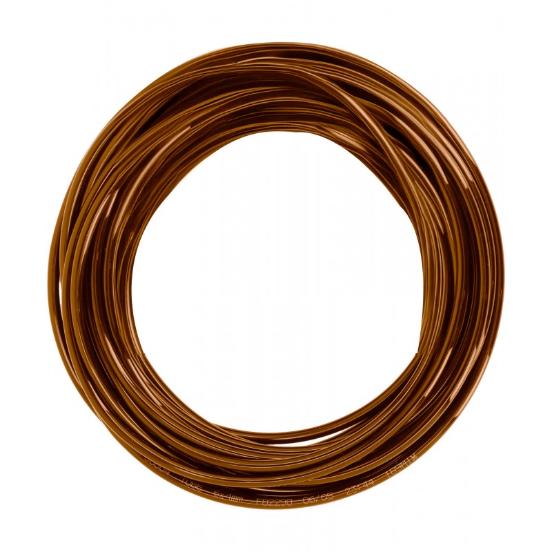 Brown pipe Stocker 100 m Ø 6 mm for Geysers