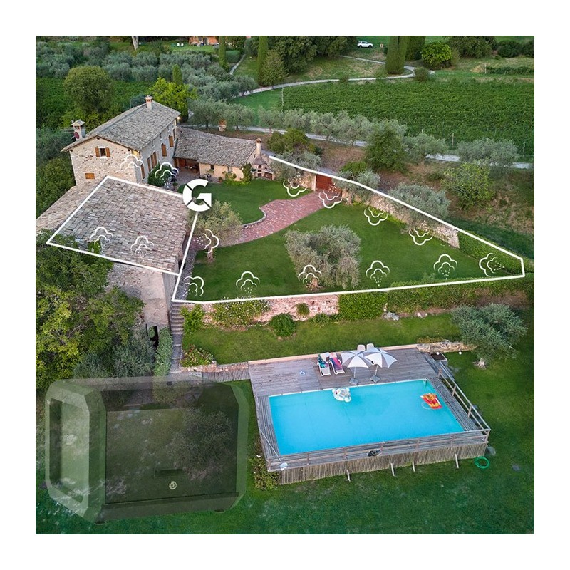 Stocker KIT per Geyser Pro per Giardino da 200 a 240 m