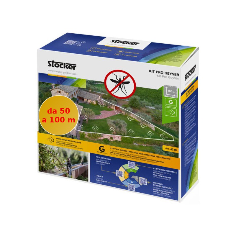 Stocker KIT for Geyser Pro for Garden from 50 to 100 m Stocker KIT for Geyser Pro for Garden from 50 to 100 m