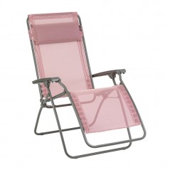 Reclining Armchair Deckchair R CLIP LaFuma LFM4020 Cerisier/Titane