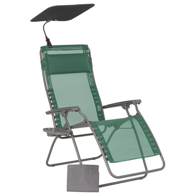 Reclining Armchair Set Deckchair RELAX ZEN EDITION LaFuma LFM5367 Foret (green)/Titane Reclining Armchair Set Deckchair RELAX ZEN EDITION LaFuma LFM5367 Foret (green)/Titane