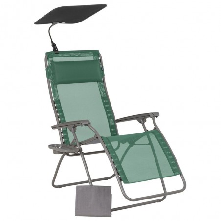 Reclining Armchair Set Deckchair RELAX ZEN EDITION LaFuma LFM5367 Foret (green)/Titane