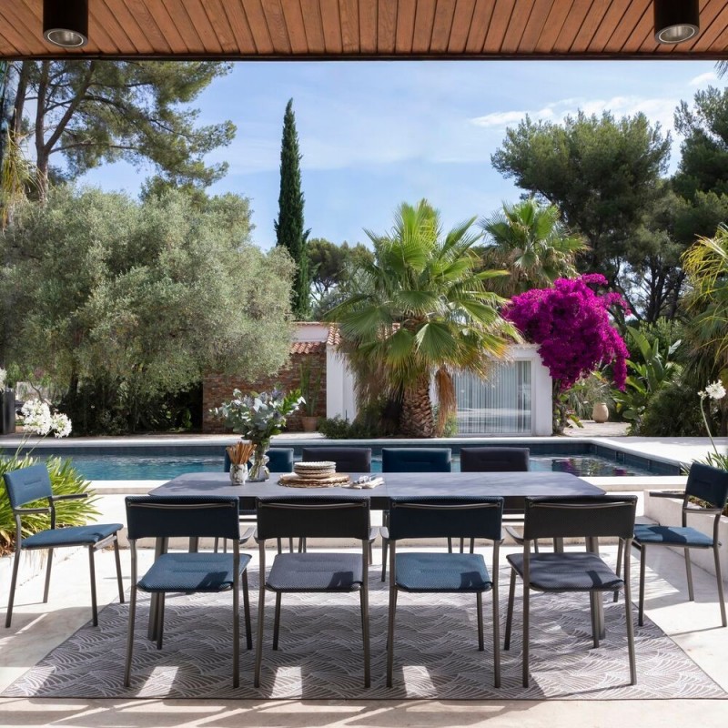 Extendable garden table ORON 170/205x100 cm LaFuma LFM5322 Fusain/Titane Extendable garden table ORON 170/205x100 cm LaFuma LFM5322 Fusain/Titane