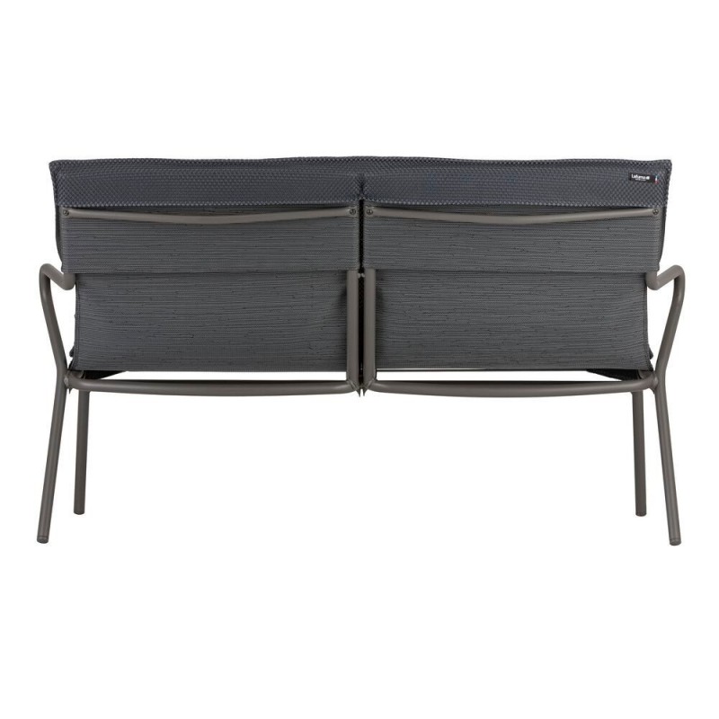 Low padded bench VENCE LaFuma LFM5348 Dark Grey/Titane Low padded bench VENCE LaFuma LFM5348 Dark Grey/Titane