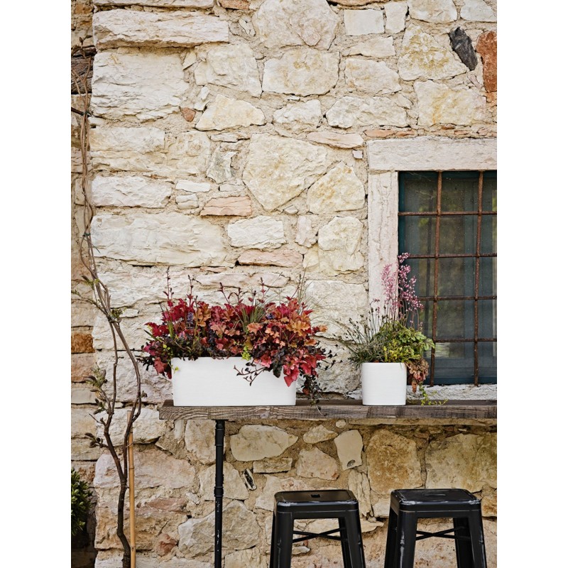 Paros Eco Green Rectangular Planter