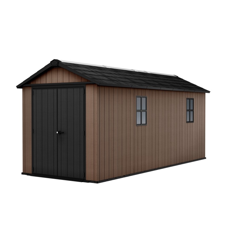 Keter Garden Shed in Resin NEWTON PLUS 1775 - Double Choice of Assembly Keter Garden Shed in Resin NEWTON PLUS 1775 - Double Choice of Assembly