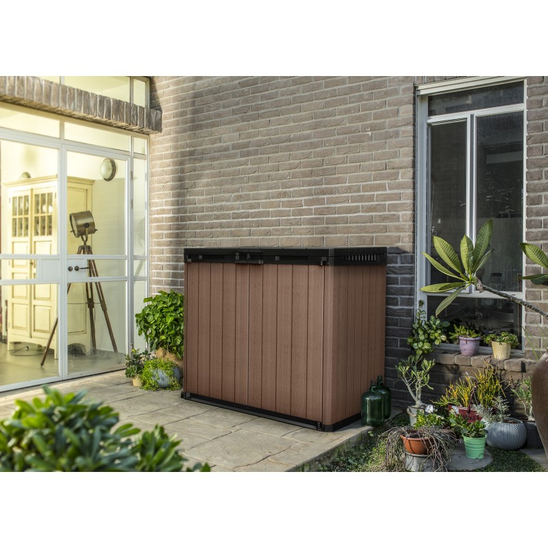 Keter Resin Tool Storage STORE IT OUT DARWIN Brown