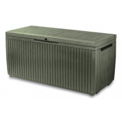 Keter Resin Storage Box SPRINGWOOD Green