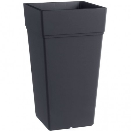 Stalk Vase with Water Reserve 65 cm Anthracite OUTLET