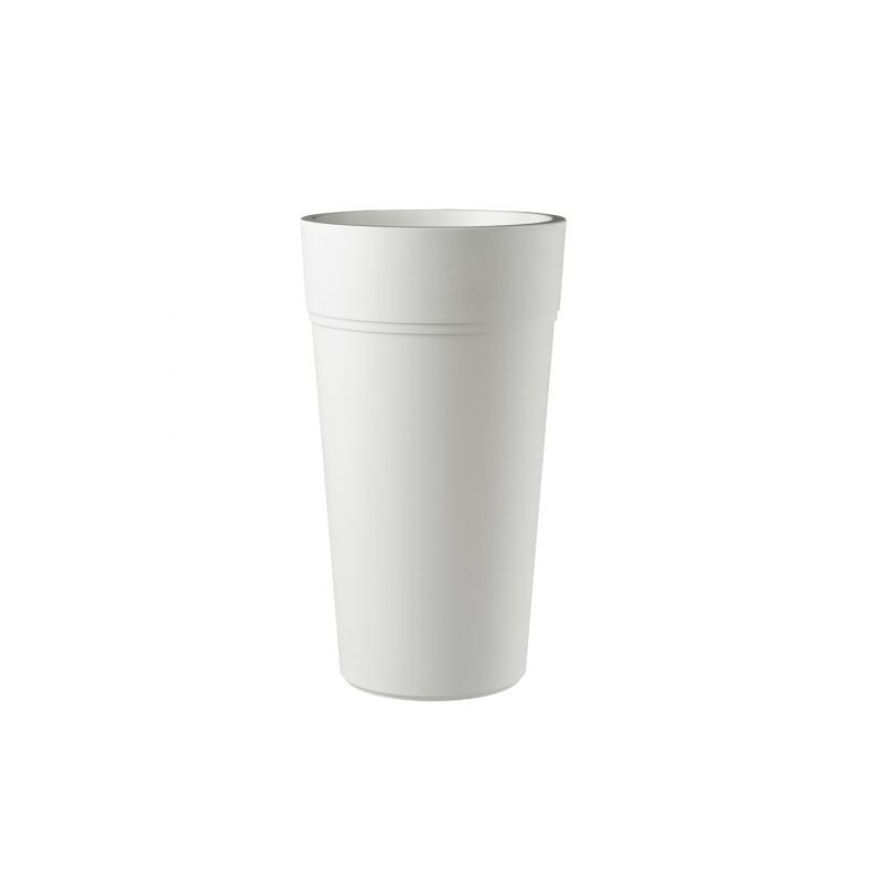 Stem Vase with Water Reserve 80 cm White OUTLET Stem Vase with Water Reserve 80 cm White OUTLET