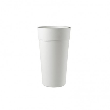 Vaso Stem con Water Reserve 80 cm Bianco FINE SERIE