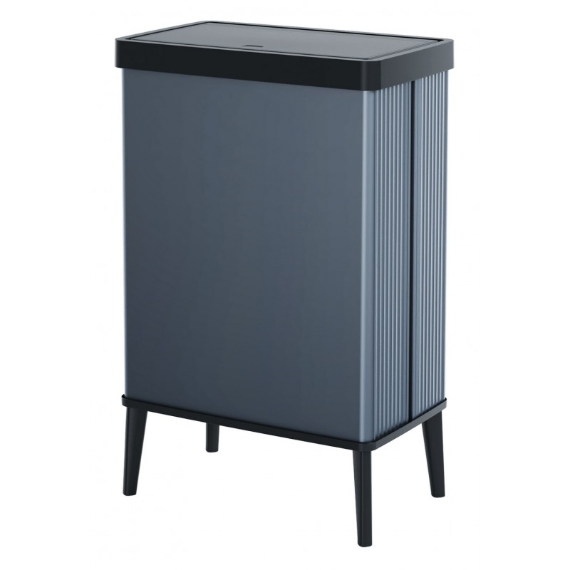 Keter VERTO High Pearly Blue Dustbin Keter VERTO High Pearly Blue Dustbin