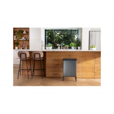 Keter VERTO High Pearly Blue Dustbin