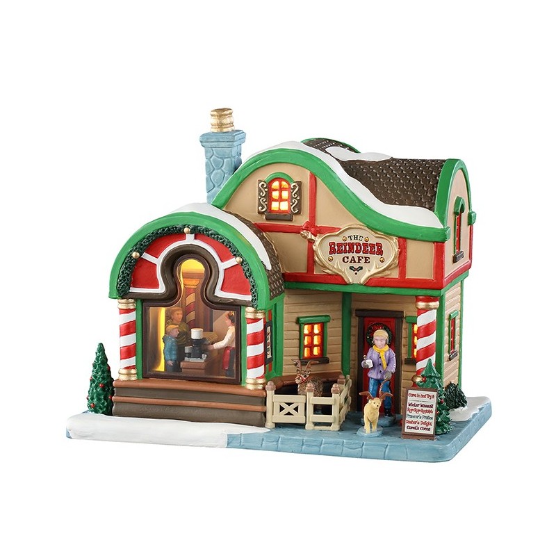 The Reindeer Cafe' with Power Supply 4.5V Ref. 55327 The Reindeer Cafe' with Power Supply 4.5V Ref. 55327