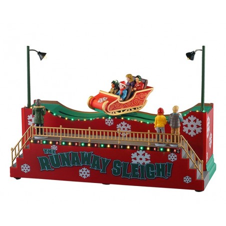 The Runaway Sleigh con Alimentatore 4.5V Cod. 54453