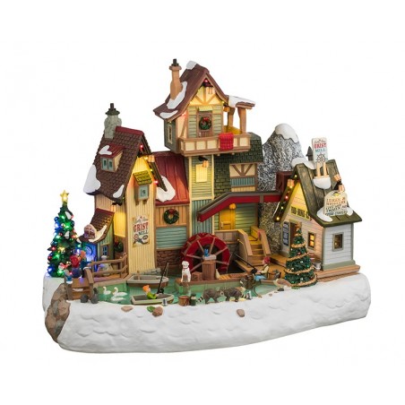 The Rocky River Grist Mill con Alimentatore 4.5V Cod. 45269 PRODOTTO CON DIFETTI