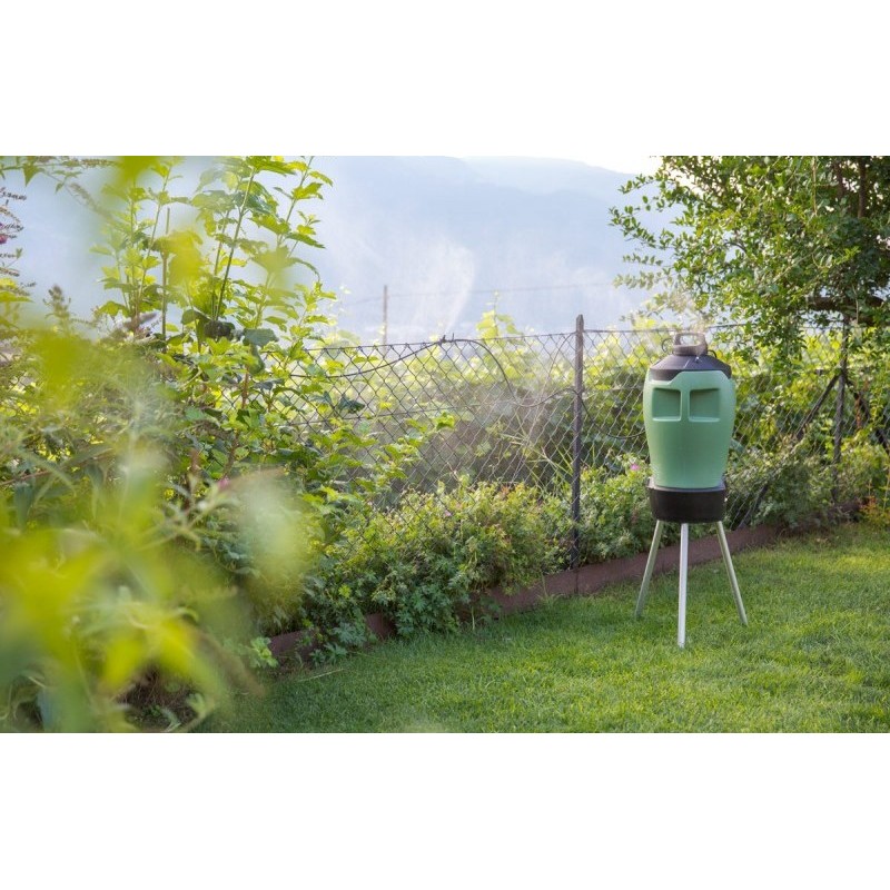 Stocker Geyser Nebulizzatore E-25 MI 21V Verde + 1 Batteria 2.6 Ah 21 V + Caricabatterie doppio 21 V