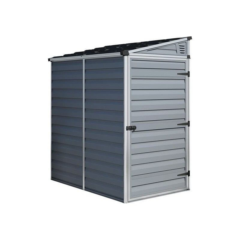 Palram Casetta da Giardino SKYLIGHT Shed 4x6 Pent Grey PRODOTTO CON DIFETTI