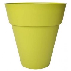 VASO DALLAS CONICO 47 CM VERDE MELA FINE SERIE