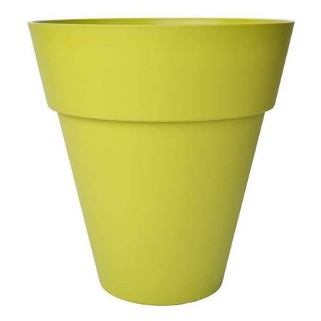 VASO DALLAS CONICO 47 CM VERDE MELA FINE SERIE