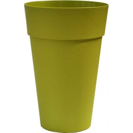 VASO HOUSTON CONICO 40 CM VERDE MELA FINE SERIE