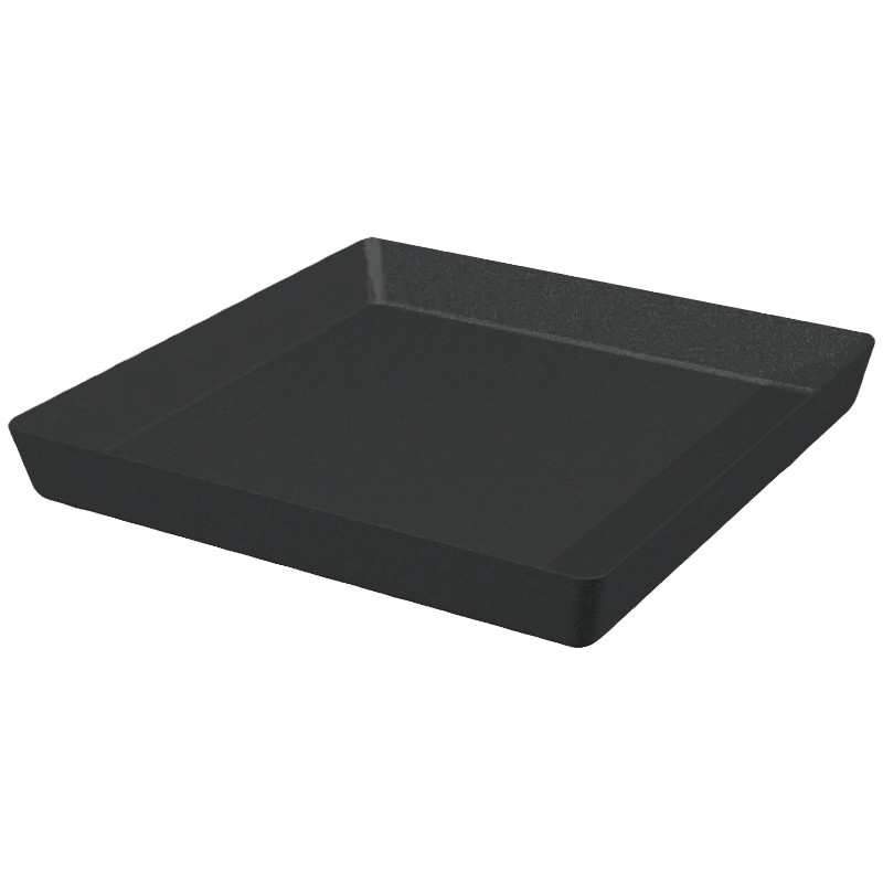 SOTTOVASO DENVER QUADRO 26 CM GRIGIO SCURO FINE SERIE SOTTOVASO DENVER QUADRO 26 CM GRIGIO SCURO FINE SERIE