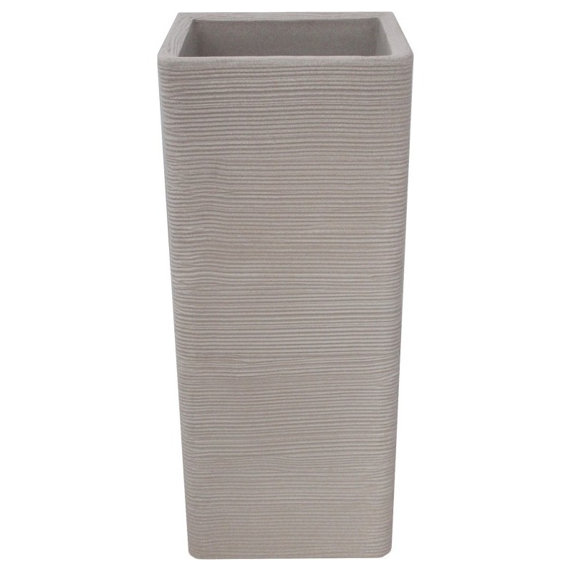 Shabby Tall Square Pot Shabby Tall Square Pot
