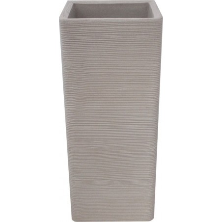 Shabby Tall Square Pot