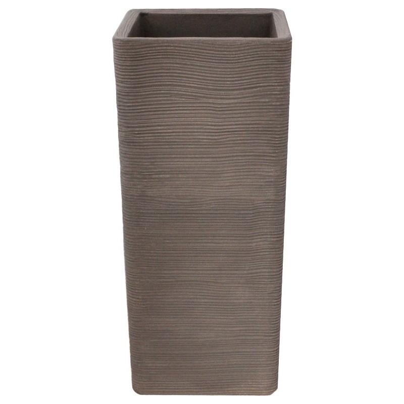 Shabby Tall Square Pot Shabby Tall Square Pot