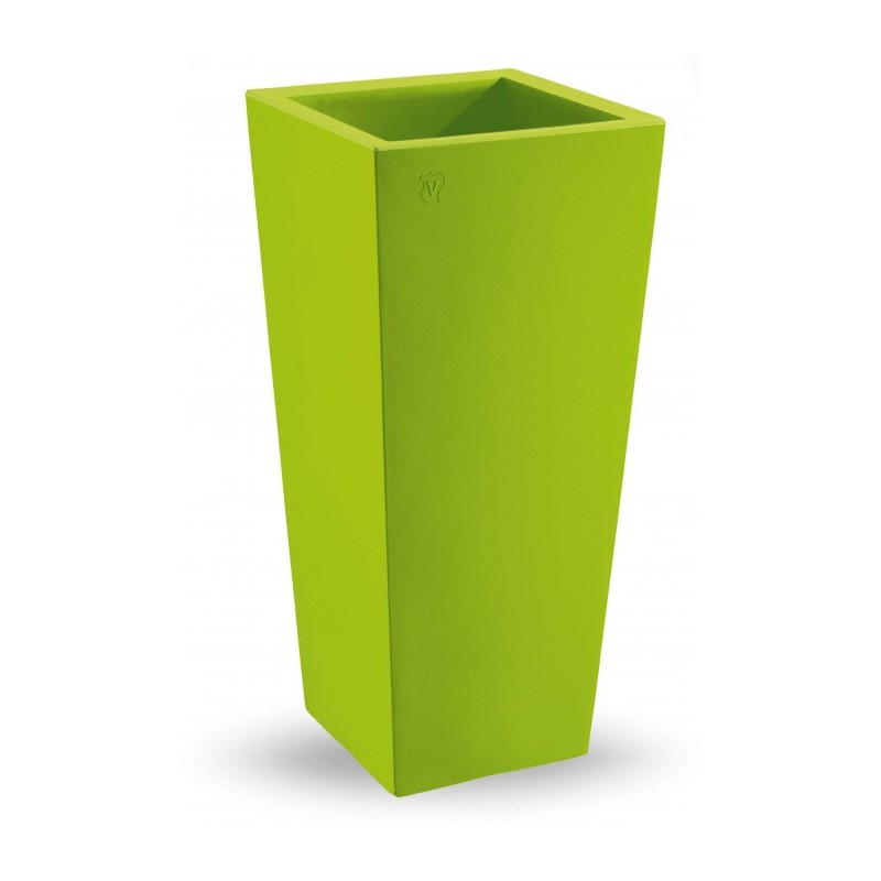 Vaso Genesis Quadro Alto 100 cm Verde Anice Fine Serie Vaso Genesis Quadro Alto 100 cm Verde Anice Fine Serie